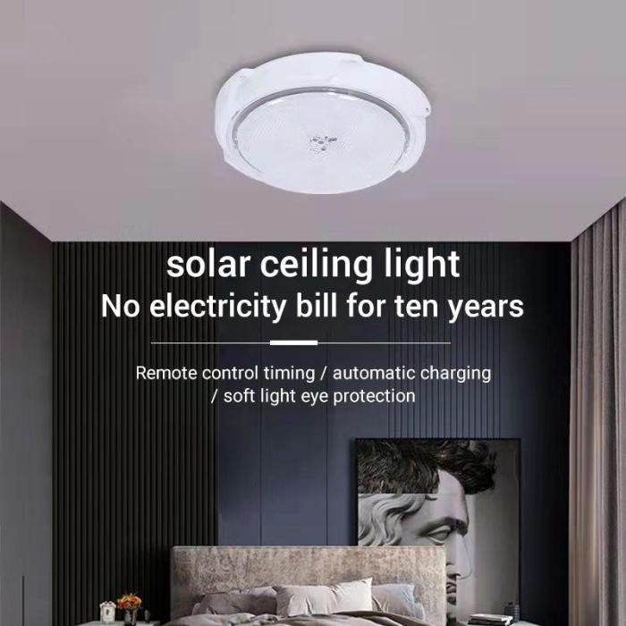 Lámpara de techo LED solar impermeable para interiores SUNNY-S (COMPRA 1 Y LLÉVATE 1 GRATIS)