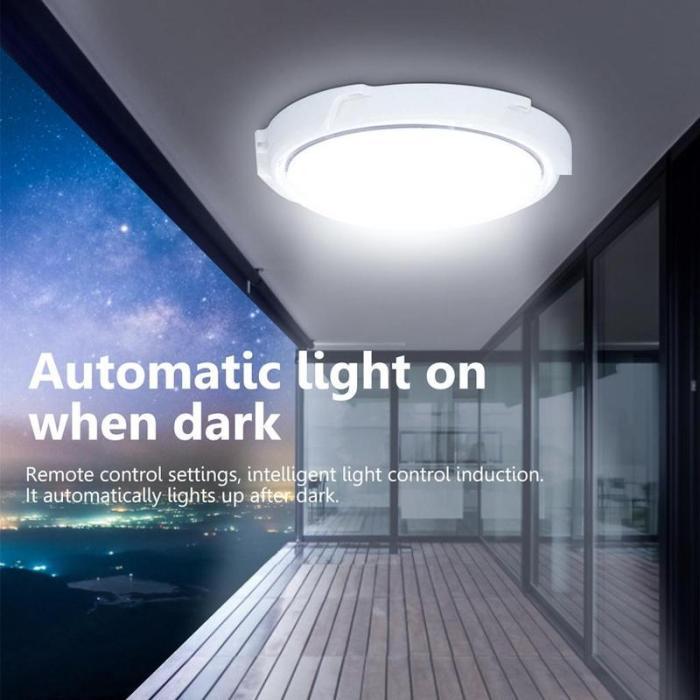 Lámpara de techo LED solar impermeable para interiores SUNNY-S (COMPRA 1 Y LLÉVATE 1 GRATIS)