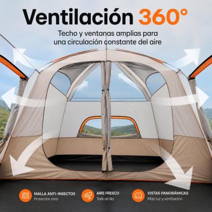 [Northmarch] Tienda de Campaña Portátil Plegable para Camping Senderismo Aventura y Noches al Aire Libre
