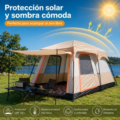 [Northmarch] Tienda de Campaña Portátil Plegable para Camping Senderismo Aventura y Noches al Aire Libre