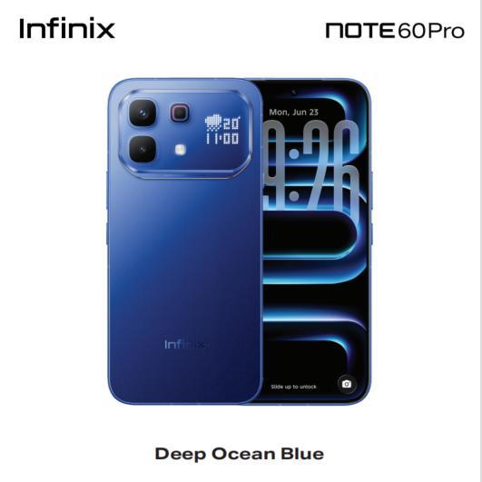 Infinix Note 60 Pro 8GB RAM + 256GB ROMCelular Smartphone 6.78" 1.5K AMOLED 144Hz, Snapdragon 7s Gen 4, 6000mAh Carga Rápida 90W, Cámara 50MP OIS, Android 16, Dual SIM, NFC – Modelo X6878