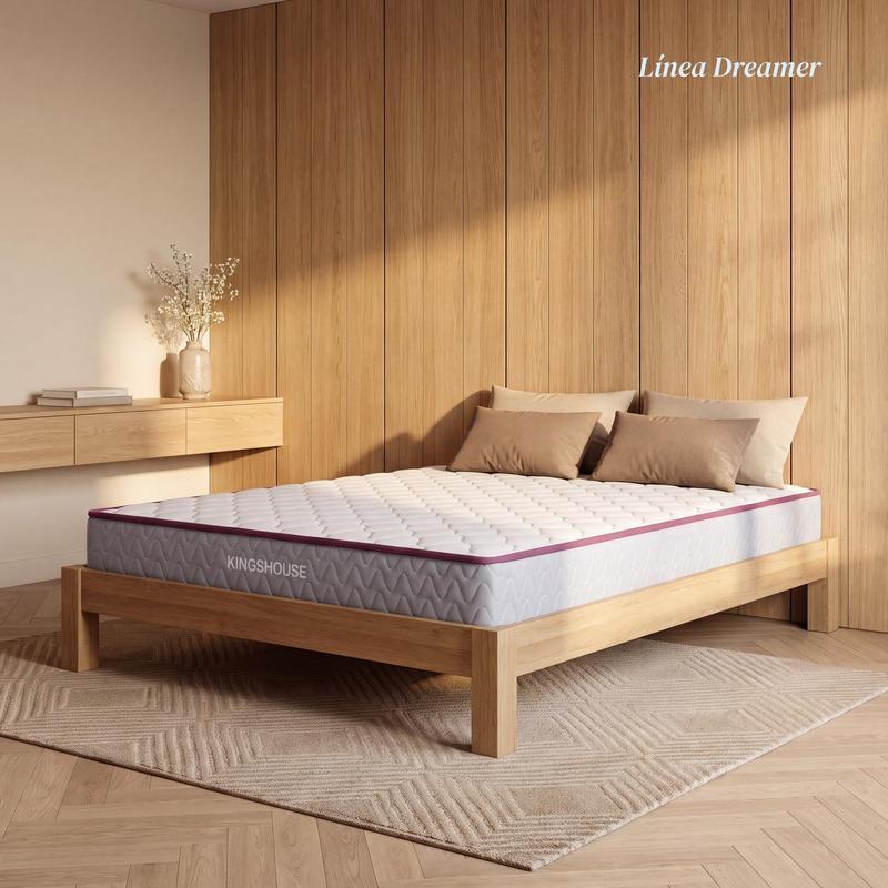 Colchón Matrimonial Kingshouse | Memory Foam 18cm | En Caja