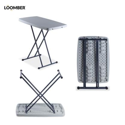 Paquete de 3/5 Mesa Plegable Multiusos 75 cm Color Blanco