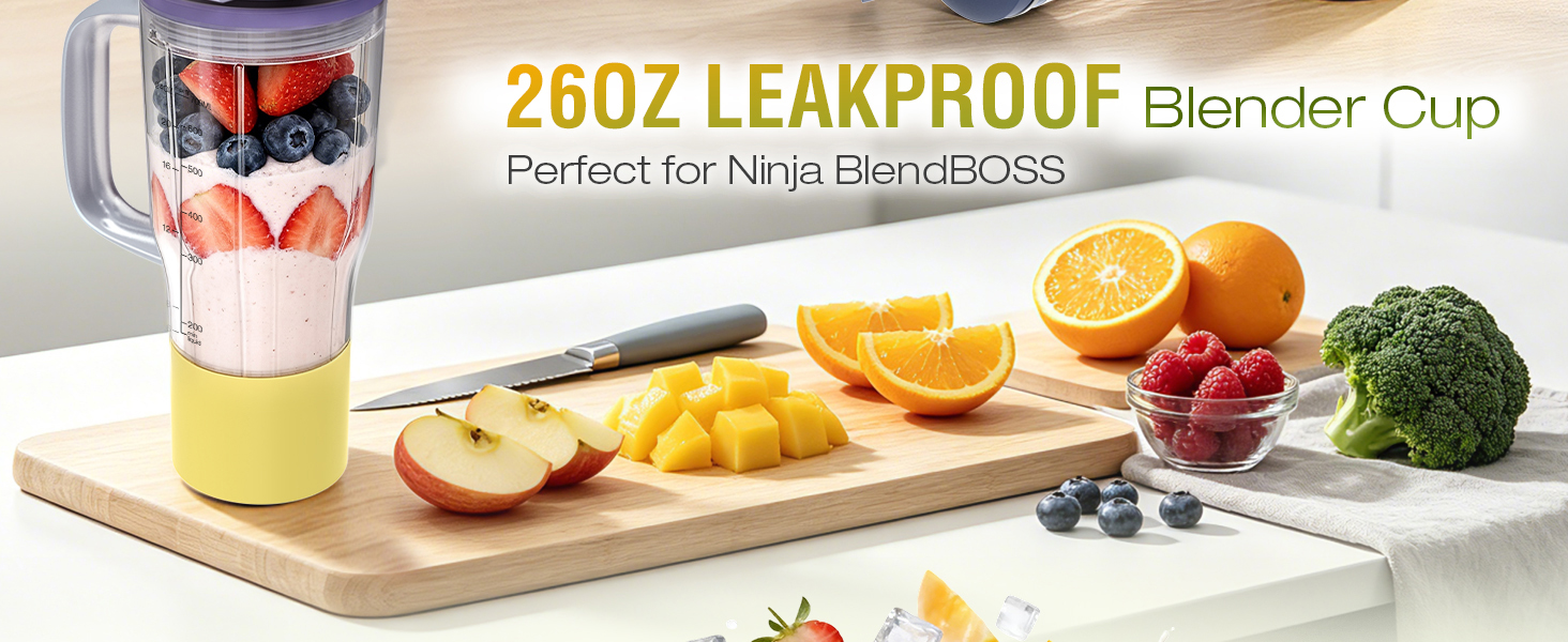 BlendBOSS Blender 26oz Travel Tumbler