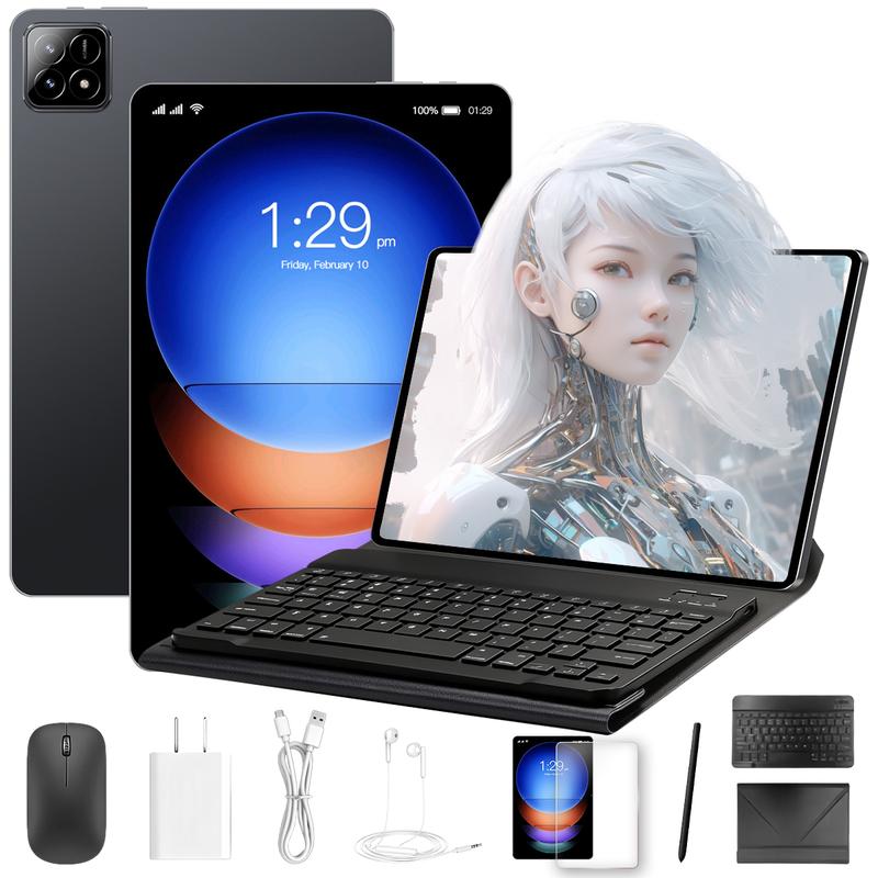 Pad 7s con Android 15, 16GB RAM, 1TB ROM, Pantalla HD 11\", Batería 8800mAh, Doble SIM, GPS, Wi-Fi 7, Accesorios Incluidos, Ideal para Estudio y Entretenimiento