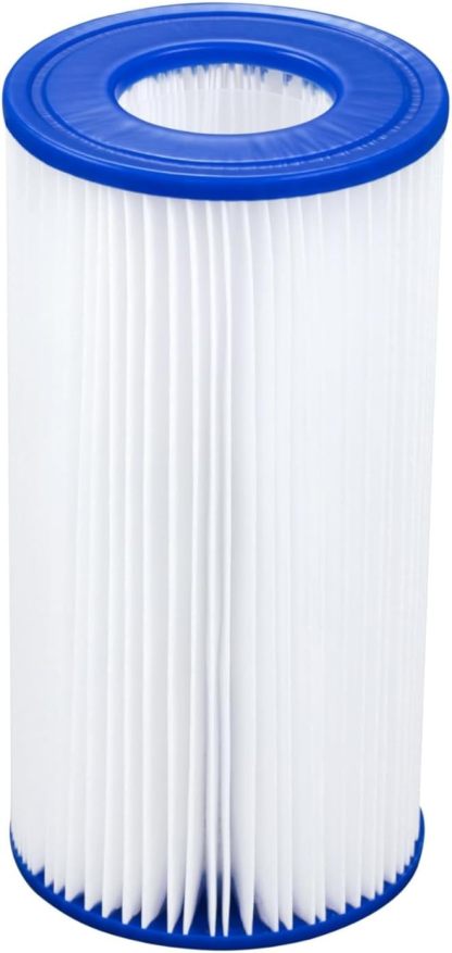 BESTWAY 56421 Alberca con Estructura Redonda 3.66x1.22cm con Bomba y Filtro Gris, Gris