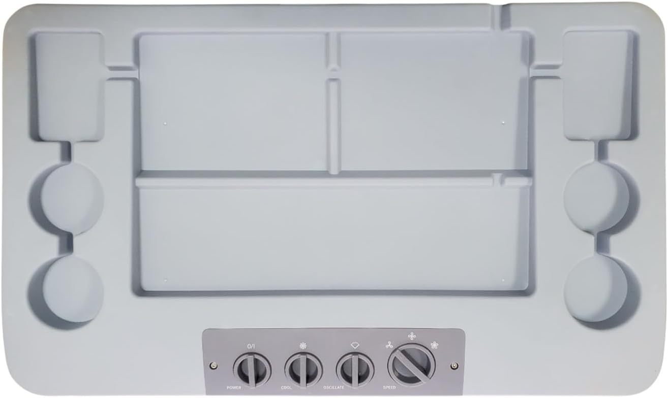 TRK Enfriador Evaporativo Industrial Portátil 60 Litros - Climatizador para Taller y Almacén - 450W