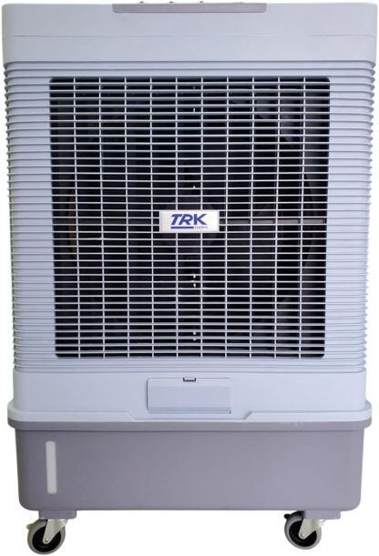 TRK Enfriador Evaporativo Industrial Portátil 60 Litros - Climatizador para Taller y Almacén - 450W