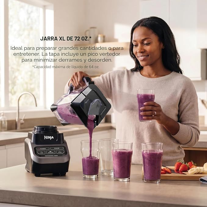 Sistema de Licuadora Ninja® Foodi® Power Pitcher con Vaso de 2.1 L, 1000 W
