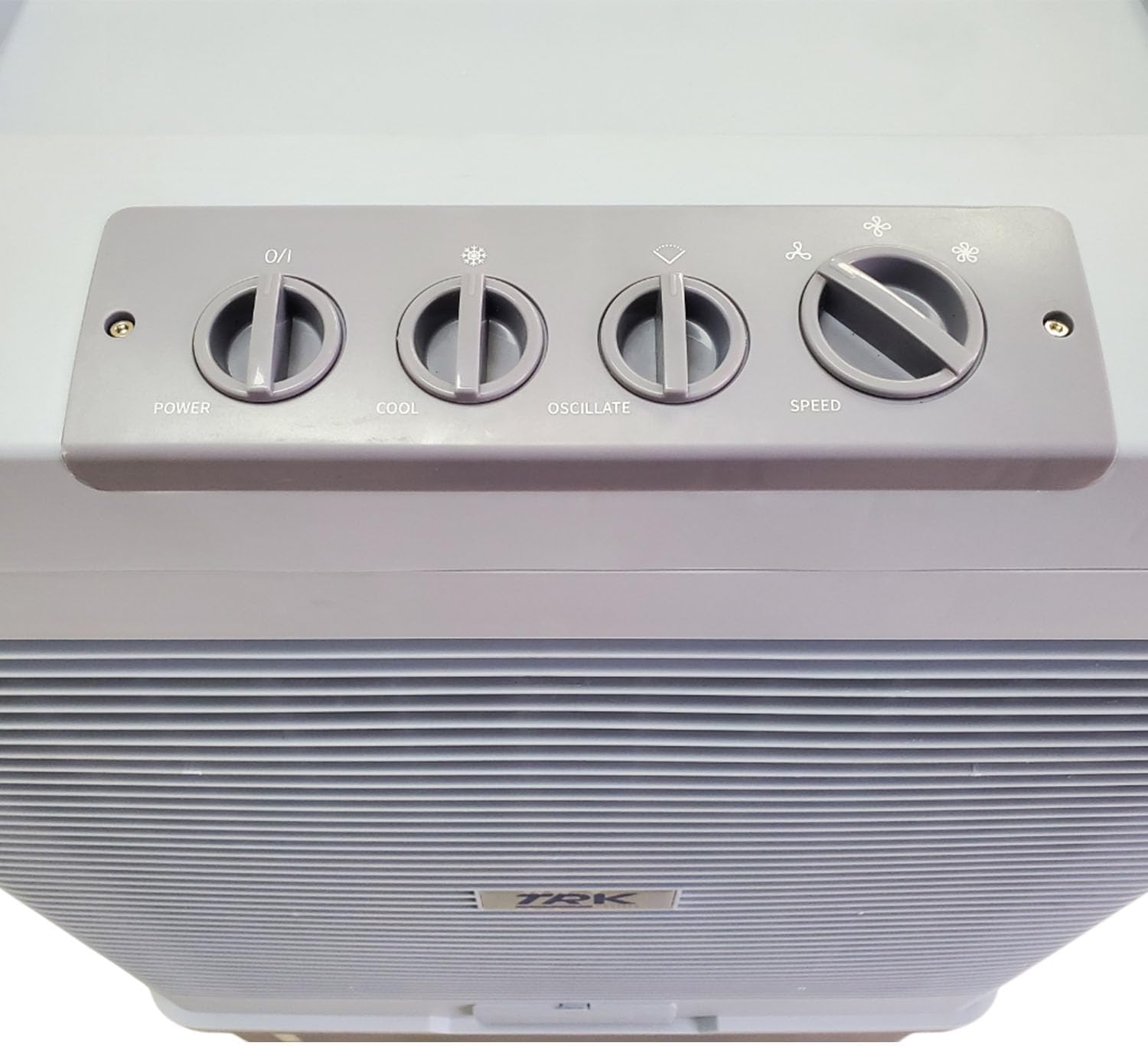 TRK Enfriador Evaporativo Industrial Portátil 60 Litros - Climatizador para Taller y Almacén - 450W