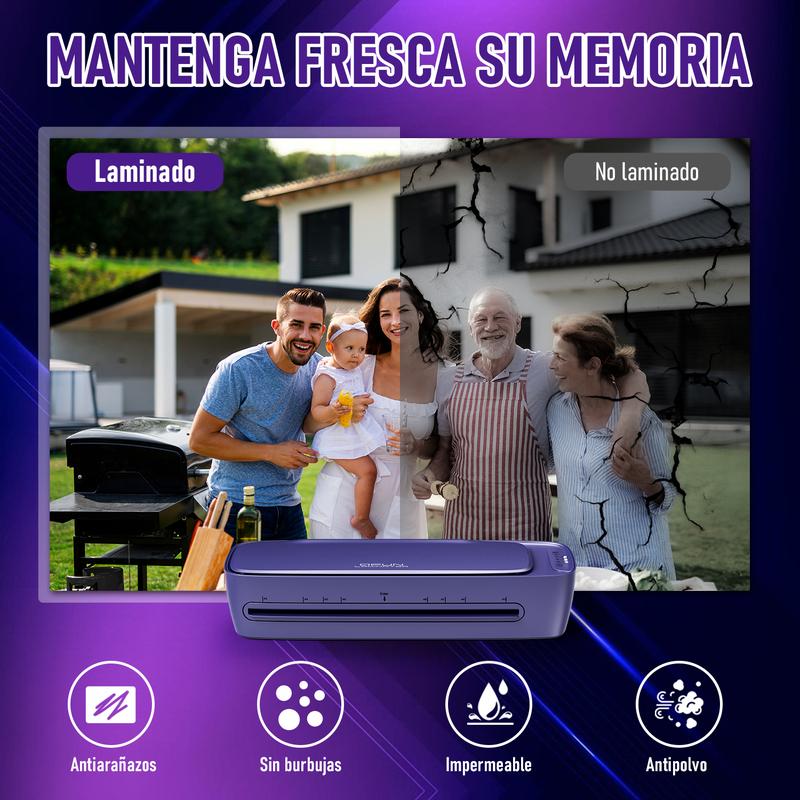 Laminadora Profesional Ablemark A3/A4 | Perfecta para Profesores, Escuelas y Material Escolar SL888