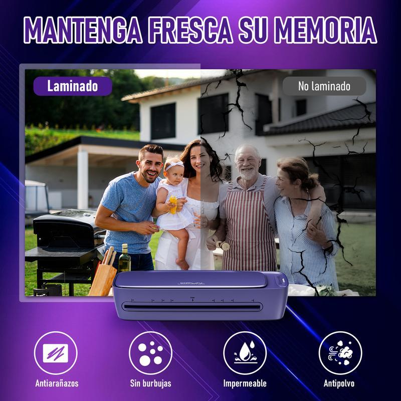 Laminadora Profesional Ablemark A3/A4 | Perfecta para Profesores, Escuelas y Material Escolar SL888