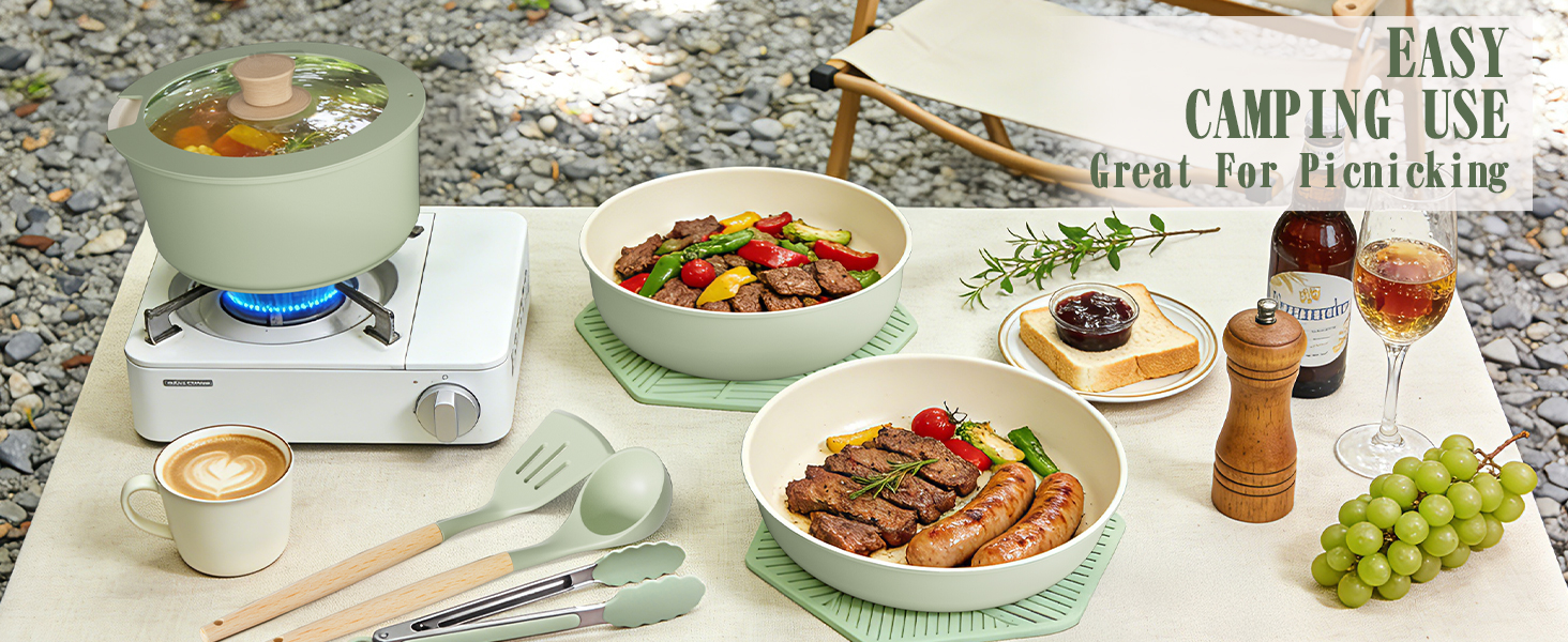 Nonstick Ceramic Cookware Set