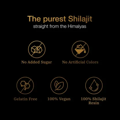 Gomitas de Shilajit puro del Himalaya de Be Bodywise (Root Labs) | Edición «Año nuevo, vida nueva» | 3000 mg con Ashwagandha KSM-66, Gokshura, azafrán y Black Musli | Ácido fúlvico y más de 85 oligoelementos | Sin azúcar añadido | Apoyo natural para la fu