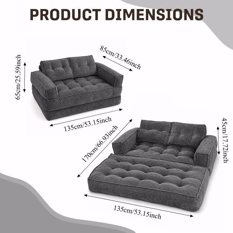 sof&aacute; de   plazas tapizado plegable y convertible, sof&aacute; de asiento  , sof&aacute; cama   de suelo relleno de esponja, sill&oacute;n de  , sof&aacute; cama para   de   reducido, dormitorio  ,   peque&ntilde;a,   para descansar,  , leer o echar una   | Detalles del producto 6
