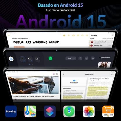 Pad 7s con Android 15, 16GB RAM, 1TB ROM, Pantalla HD 11\", Batería 8800mAh, Doble SIM, GPS, Wi-Fi 7, Accesorios Incluidos, Ideal para Estudio y Entretenimiento