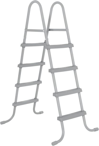 BESTWAY 56421 Alberca con Estructura Redonda 3.66x1.22cm con Bomba y Filtro Gris, Gris
