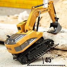 Excavadora RC de 6 Canales