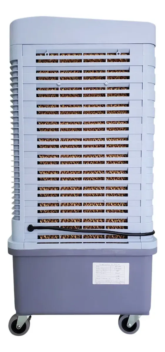 TRK Enfriador Evaporativo Industrial Portátil 60 Litros - Climatizador para Taller y Almacén - 450W