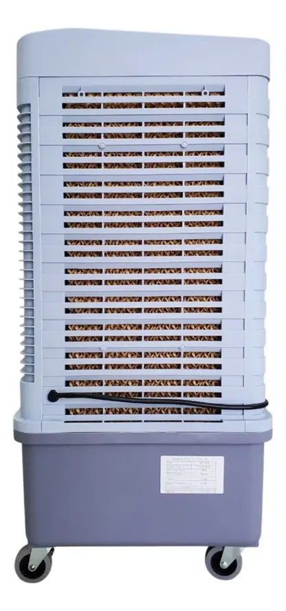 TRK Enfriador Evaporativo Industrial Portátil 60 Litros - Climatizador para Taller y Almacén - 450W
