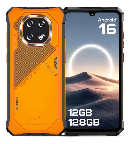 CUBOT Kingkong ES 5 Robusto Dual Sim 128 Gb Amarillo 6 Gb Ram (expandible Hasta 12 Gb) 7000mah Android 16 B