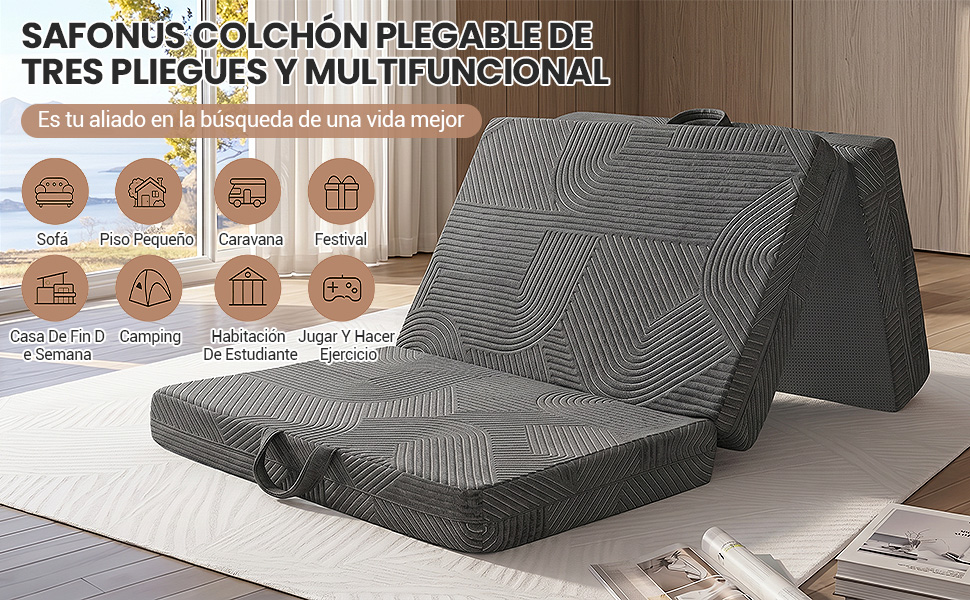 Colchón Plegable Matrimonial