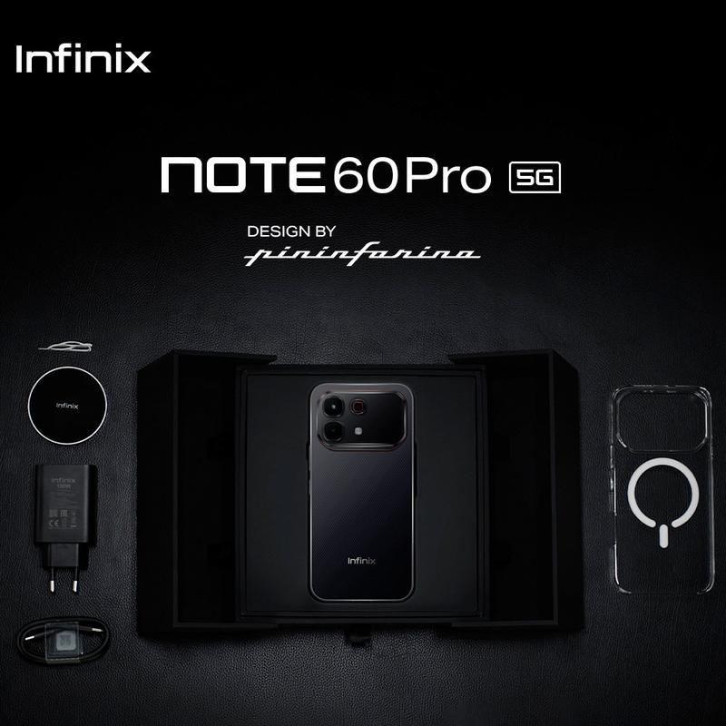Infinix Note 60 Pro 8GB RAM + 256GB ROMCelular Smartphone 6.78" 1.5K AMOLED 144Hz, Snapdragon 7s Gen 4, 6000mAh Carga Rápida 90W, Cámara 50MP OIS, Android 16, Dual SIM, NFC – Modelo X6878