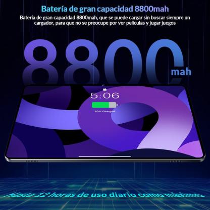 Pad 7s con Android 15, 16GB RAM, 1TB ROM, Pantalla HD 11\", Batería 8800mAh, Doble SIM, GPS, Wi-Fi 7, Accesorios Incluidos, Ideal para Estudio y Entretenimiento