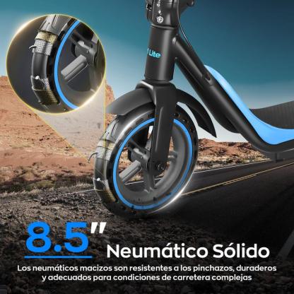 scooter electrico HONEY WHALE M1 LITE 500W 25km/h， 16km autonomia，5.2AH capacidad de bateria，patin electrico con plegable y ligero