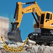 Excavadora RC de 6 Canales