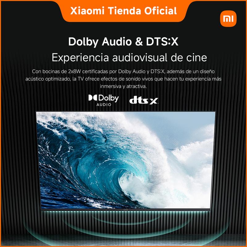 TV A 32 2026 | Google TV | Diseño Elegante con Bisel Ultrafino | Dolby Audio DTS:X + DTS Virtual:X1 | Voice Control