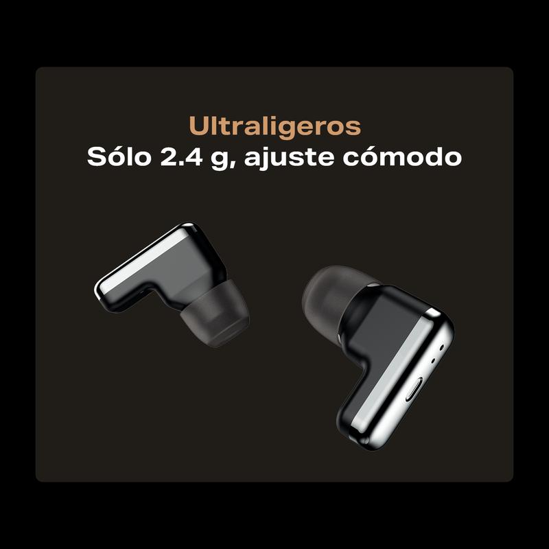 InfiniX XWATCH Pods – Reloj Inteligente con Audífonos Integrados, 2 en 1, Llamadas con Cancelación de Ruido por IA, Pantalla HD 1.39'', 100+ Modos Deportivos, Monitoreo de Salud (Ritmo Cardíaco, SpO2, Sueño), Cuerpo de Metal Premium