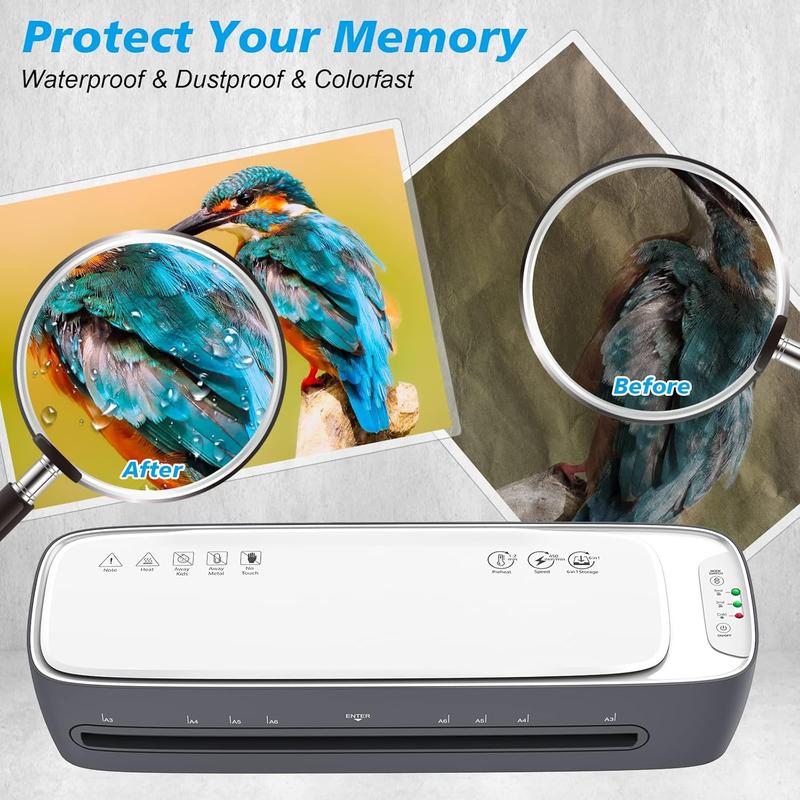 Laminadora Profesional Ablemark A3/A4 | Perfecta para Profesores, Escuelas y Material Escolar SL888