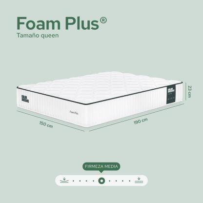 Colchón Color Dreams Plus | Memory Foam | 23cm | en Caja