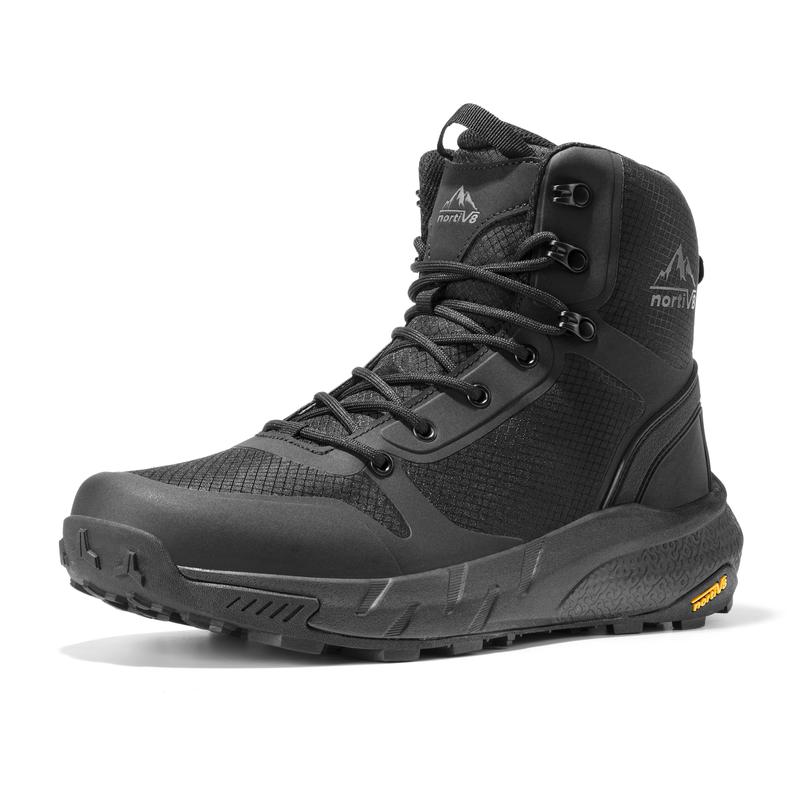 ⭐Botas tácticas para hombre: ligeras, cómodas y aptas para trabajar todo el día; con cremallera lateral, ideales para motociclismo, combate y senderismo. Calzado de seguridad para actividades al aire libre (8 pulgadas).