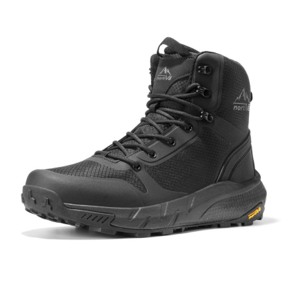 ⭐Botas tácticas para hombre: ligeras, cómodas y aptas para trabajar todo el día; con cremallera lateral, ideales para motociclismo, combate y senderismo. Calzado de seguridad para actividades al aire libre (8 pulgadas).