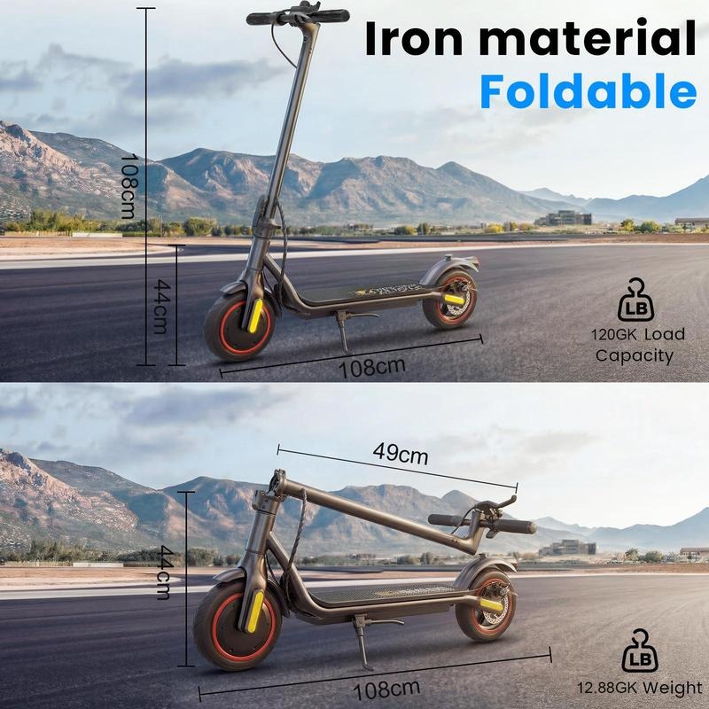 [HOT Sale] N3 Patinete Eléctrico Inteligente｜Velocidad máxima de 34 km/h｜Autonomía de hasta 24-34 km｜Ruedas de 8.5 pulgadas｜Potente motor de 500W｜Diseño plegable｜Compatible con App｜Carga rápida｜Capacidad máxima de carga: 120 kg
