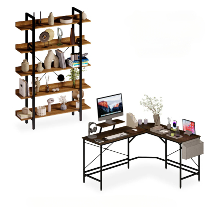 Un mueble de oficina multifuncional, en oferta por tiempo limitado, que se adapta perfectamente al estilo de decoración de su hogar.