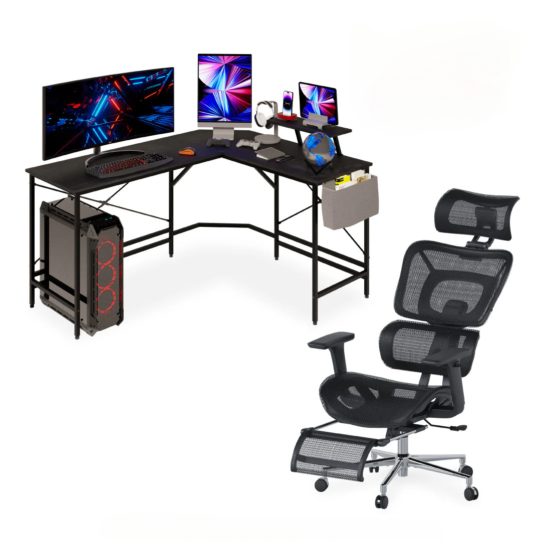 Un mueble de oficina multifuncional, en oferta por tiempo limitado, que se adapta perfectamente al estilo de decoración de su hogar.