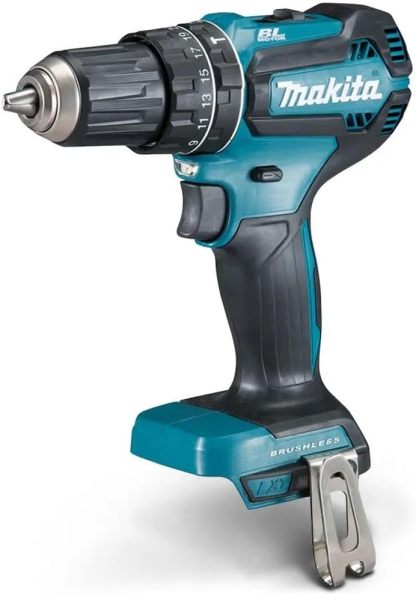 Makita DHP485Z - Taladro de martillo de 18 V LXT inalámbrico sin escobillas de 1/2" variable de 2 velocidades con XPT (solo herramienta)