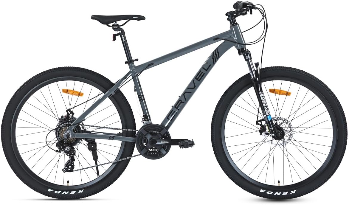 GRAVEL | Mountain Bike Everest MTB - Bicicleta Rodada 29 - Bicicleta de Montaña | Diseño Aerodinámico con 21 Velocidades Shimano y Frenos de Disco