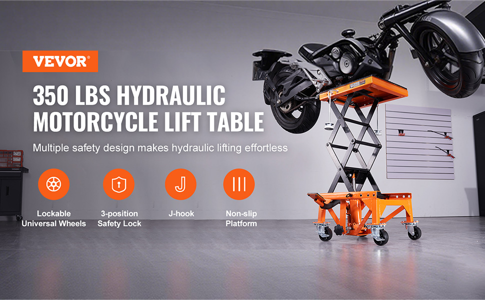 Plataforma elevadora para motocicletas