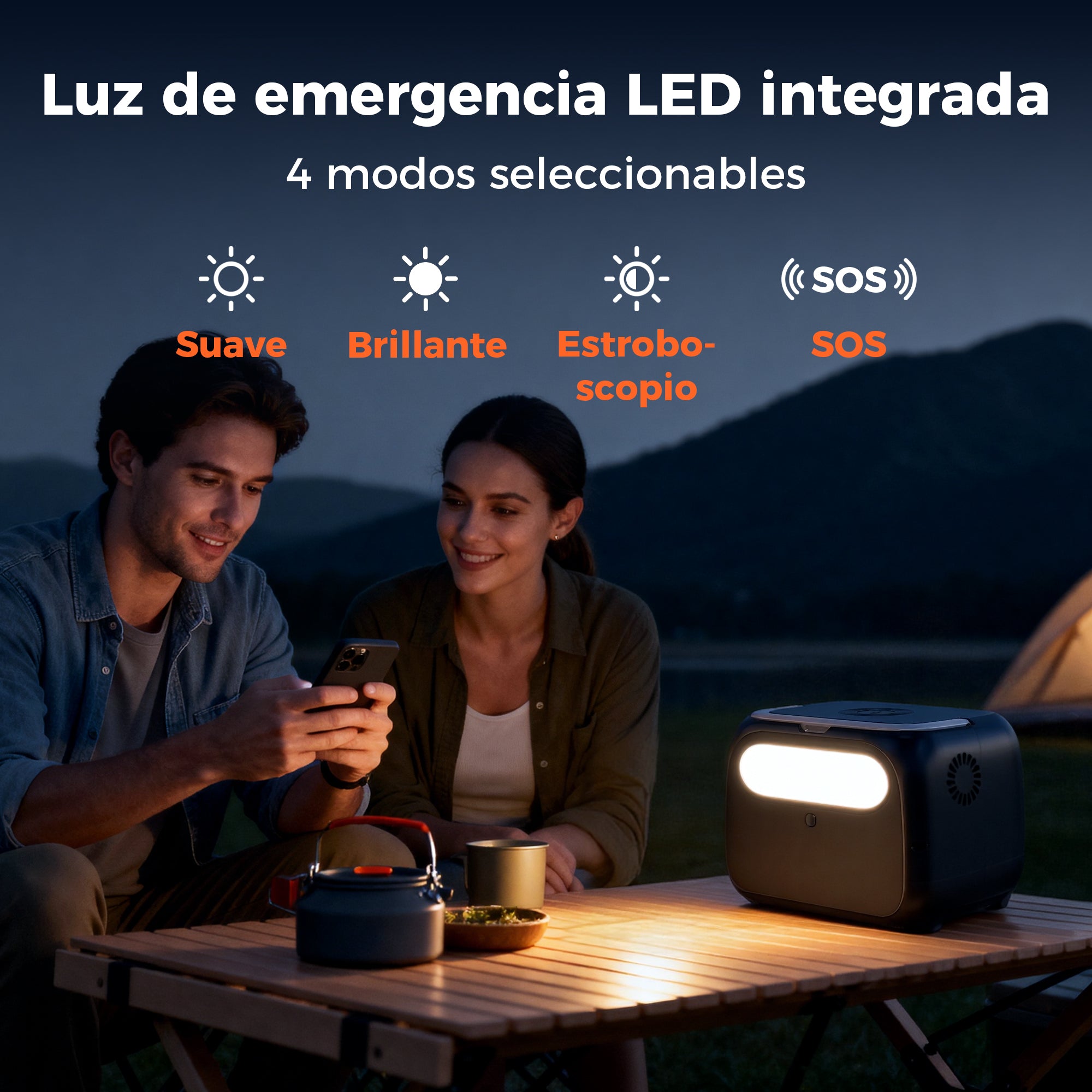 CTOLITY AP400 Estación de energía portátil con batería LiFePO₄ de 345 Wh