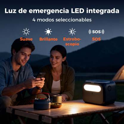 CTOLITY AP400 Estación de energía portátil con batería LiFePO₄ de 345 Wh
