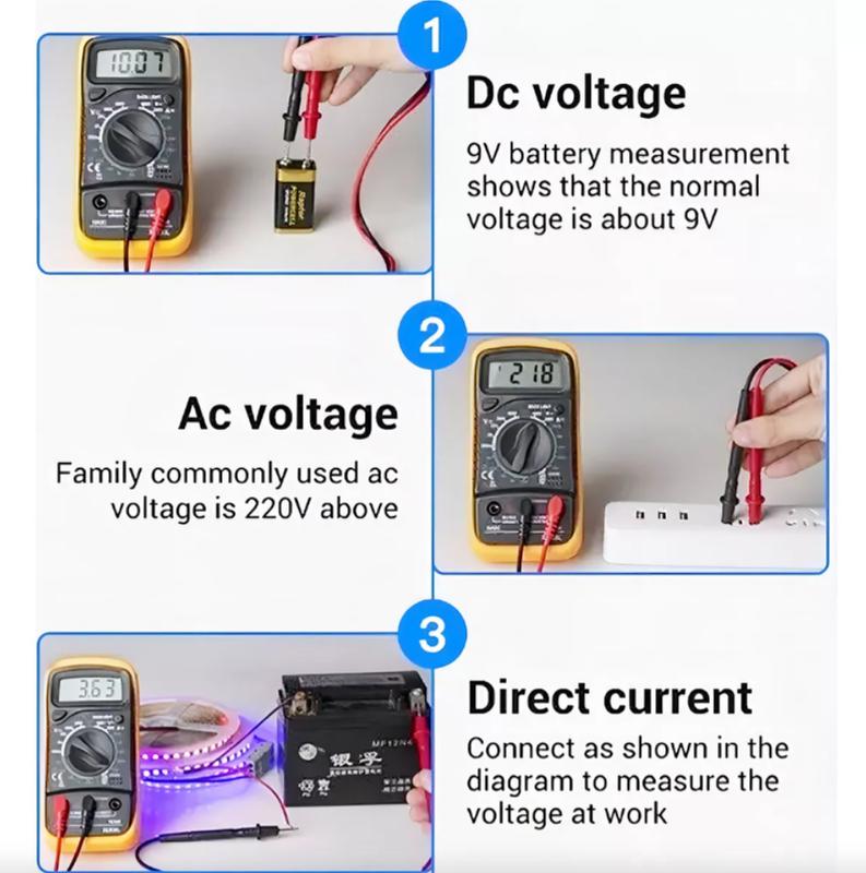 Rq-sik-n4 Kit De Soldador Eléctrico Temperatura Regulable Multímetro