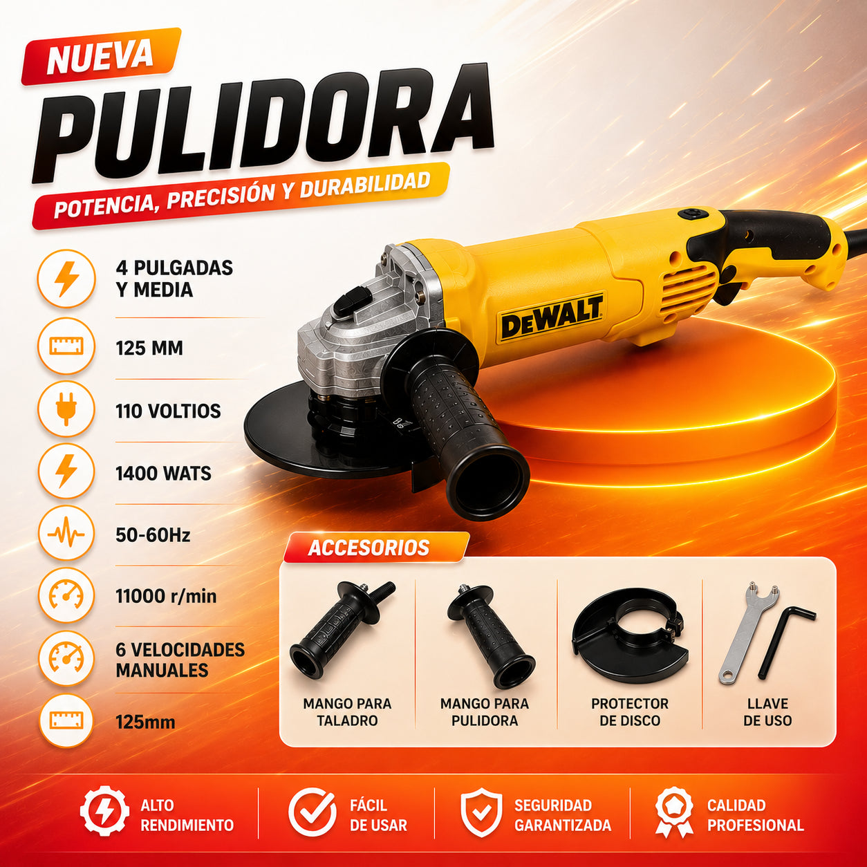 DuoForce Pro⚡Taladro y Pulidora + Accesorios