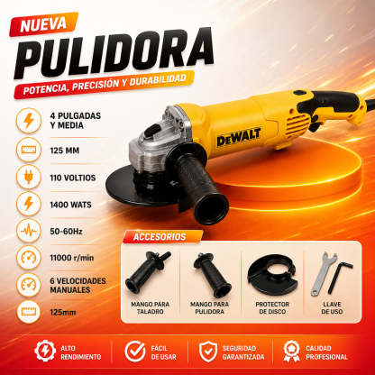DuoForce Pro⚡Taladro y Pulidora + Accesorios