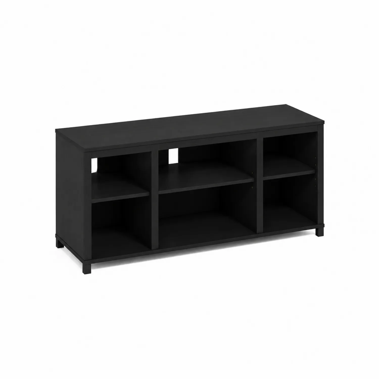 TV-Schrank Holzwerkstoff Schwarz 140x40x55 cm-Nordellonest