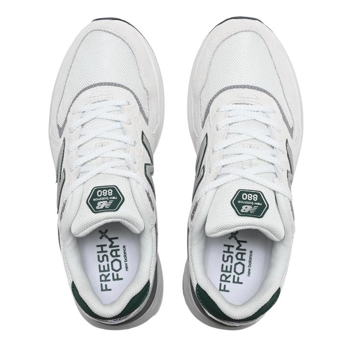 ウォーキング フレッシュフォーム エックス 880 WHITE/GRN(5F6)