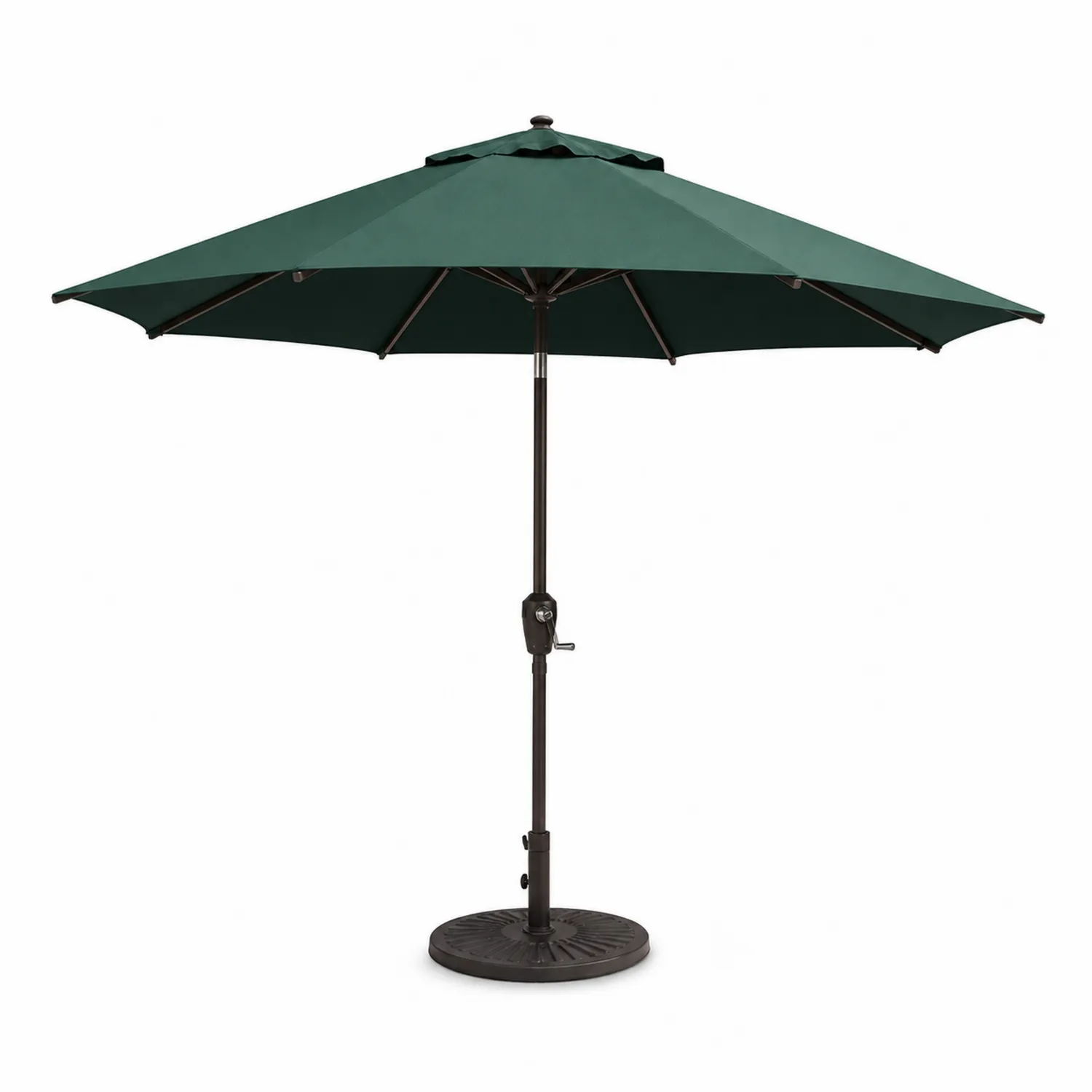 Sombrilla de Patio Redonda 260 cm Poliéster y Aluminio